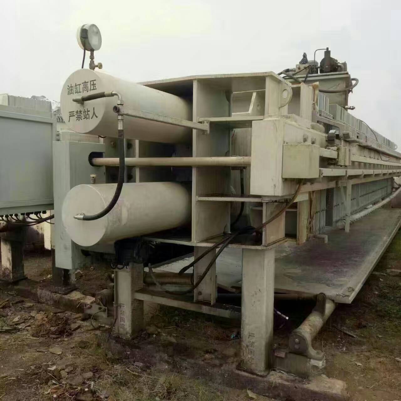 200平方程控隔膜压滤机 化工分离设备的智能升级选择